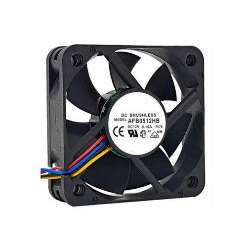 Cooling Fan For DELTA AFB0512MB-7V75 50*50*15MM DC24V 0.12A 2lines New