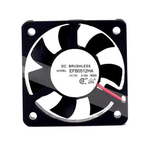 Cooling Fan For DELTA EFB0512HA-9Q20 50*50*10MM DC12V 0.15A 2lines New