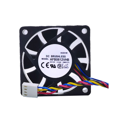 Cooling Fan For DELTA AFB0612VHB-SM01(Y) 60*60*15MM DC12V 0.24A 4lines New