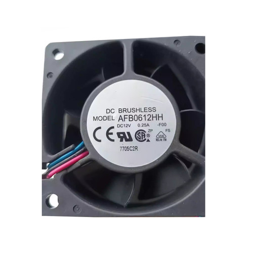 Cooling Fan For DELTA AFB0612HH-F00 60*60*25MM DC12V 0.25A 3lines New
