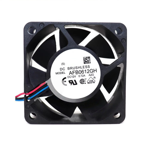 Cooling Fan For DELTA AFB0612GH-A2G AFB0612GH A2G 60*60*25MM DC12V 0.72A 2lines New