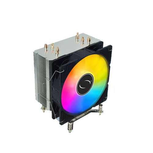 CPU Fan&Heatsink For MUTE COOLER For MUTECOOLER S412-2011 120*120*25MM DC12V 185W 3Pin ARGB lights Black New