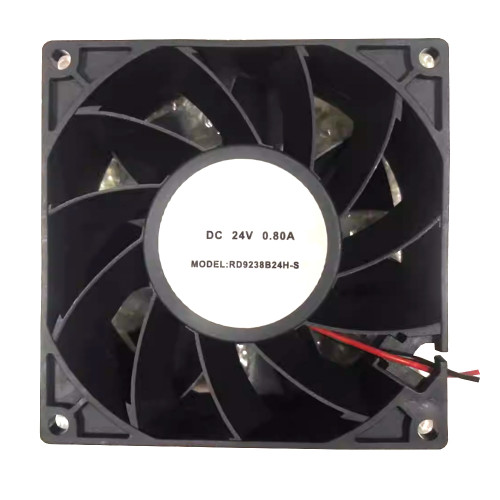 Cooling Fan For RUNDA RD9238B24H-S DC24V 0.80A 2-Wire 2Pin New