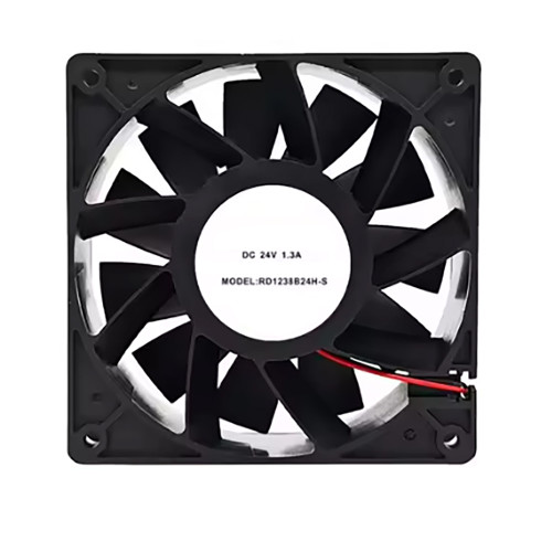 Cooling Fan For RUNDA RD1238B24H-S DC24V 1.3A 2-Wire 11-Blade New