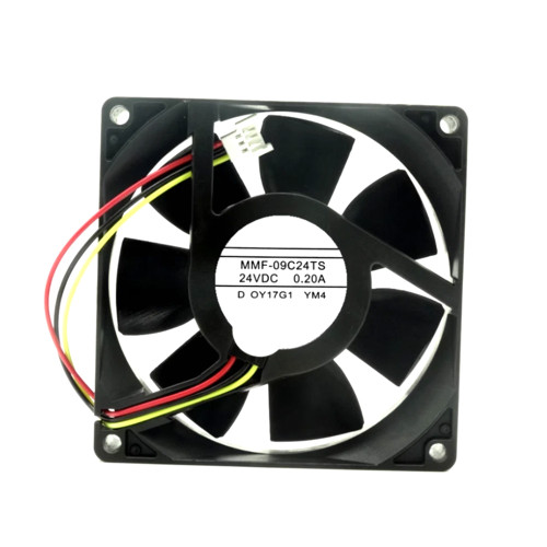 Cooling Fan For MELCO For Mitsubishi MMF-09C24TS YM4 DC24V 0.20A 3-Wire 3Pin New