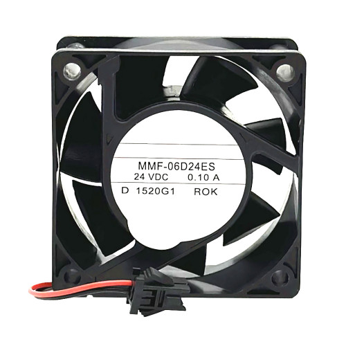 Cooling Fan For MELCO For Mitsubishi MMF-06D24ES ROK DC24V 0.10A 2-Wire 2Pin New