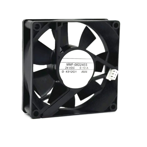 Cooling Fan For MELCO For Mitsubishi MMF-08D24ES AM4 DC24V 0.13A 3-Wire 3Pin New