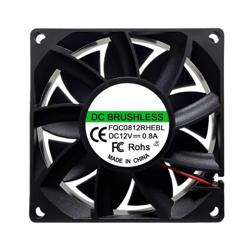 Cooling Fan For FQC FQC0812RHEBL DC12V 0.8A 9.6W 80*80*25MM 5500RPM 4PIN B3 New