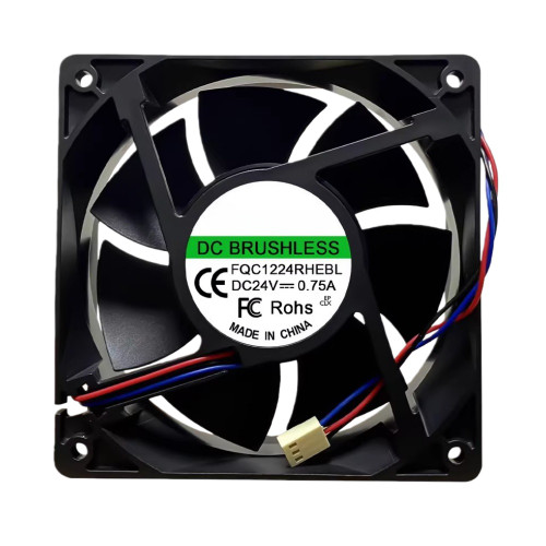 Cooling Fan For FQC FQC0924RHEBL DC24V 0.75A 18W 90*90*25MM 3700RPM 2PIN A1 New