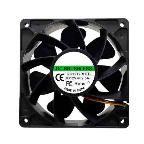 Cooling Fan For FQC FQC1212RHEBL DC12V 2.5A 30W 120*120*38MM 6000RPM 3PIN B2 New