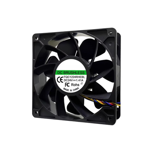 Cooling Fan For FQC FQC1224RHEBL DC24V 1.41A 33.84W 120*120*38MM 5000RPM 4PIN B3 New