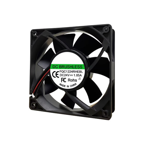 Cooling Fan For FQC FQC1224RHEBL DC24V 1.05A 20.4W 12CM 4600RPM 2PIN A1 New