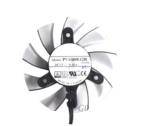 Cooling Fan For Foxconn PVA080E12R-P12-ED DC12V 0.50A