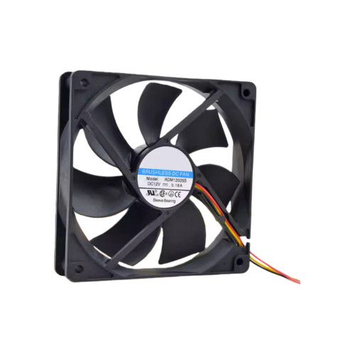Cooling Fan For XINRUILIAN RDM12025S DC12V 12025 0.18A 3Lines New