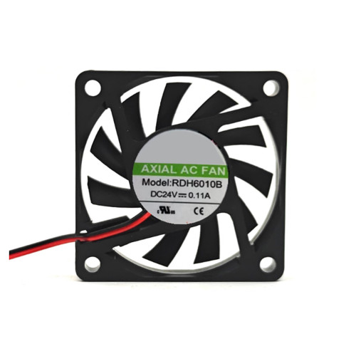 Cooling Fan For XINRUILIAN RDH6010B DC24V 0.11A 6CM 2Lines New