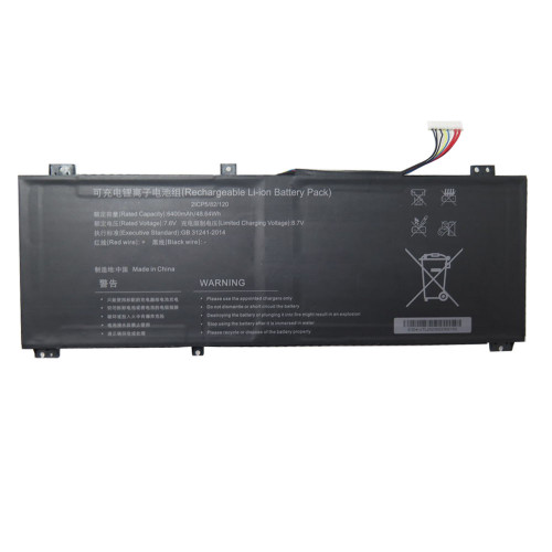 Laptop Battery For F+ tech FNB-156-A1 7.6V 6400MAH 48.64WH 8PIN 8Lines New