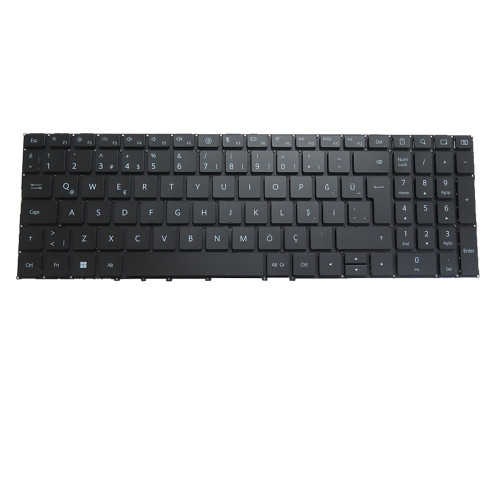 Laptop Keyboard For HUAWEI MateBook D 16 2023 RLEG-16 Black With Backlit Turkish TR