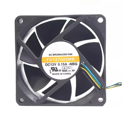 Cooling Fan For Y.S.TECH FD127025MB -NBG DC12V 0.15A 7025 4-Wire New