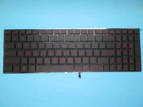 Laptop Keyboard For ASUS N501V N501VW UX501V UX501VW Black Without Frame United States US 9Z.N8SBQ.V1D 0KNB0-662MUI00 NSK-USVBQ 1D