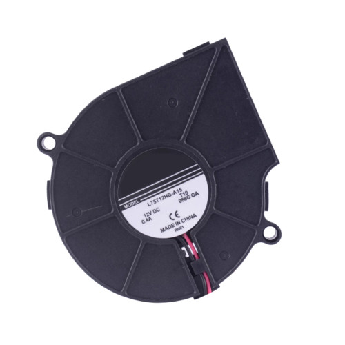 Cooling Fan L75T12HB-A15 7015 7CM DC12V 0.4A 2Lines New