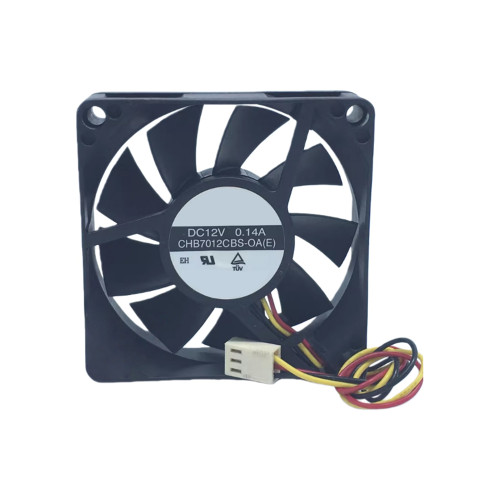 Cooling Fan For SUPERRED CHB7012CBS-OA(E) DC12V 0.14A 3PIN 3Lines New 7CM 7020
