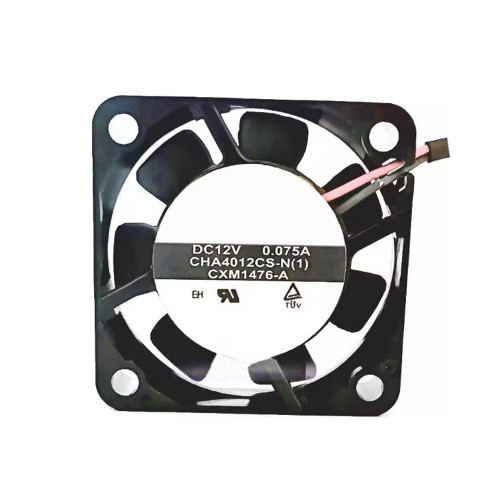 Cooling Fan For SUPERRED CHA4012CS-N(1) DC12V 0.075A 2PIN 2Lines New 2Lines 4010
