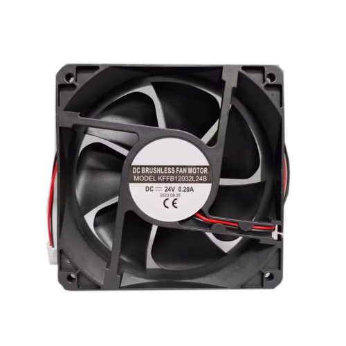 Cooling Fan For SANONDA KFFB12032L24B DC24V 0.20A 2PIN 2Lines New