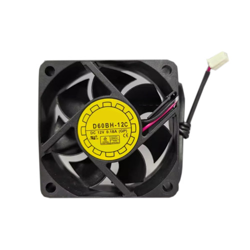 Cooling Fan For Y.L.FAN D60BH-12C 6020 DC12V 0.18A 6CM 2PIN 2Lines New