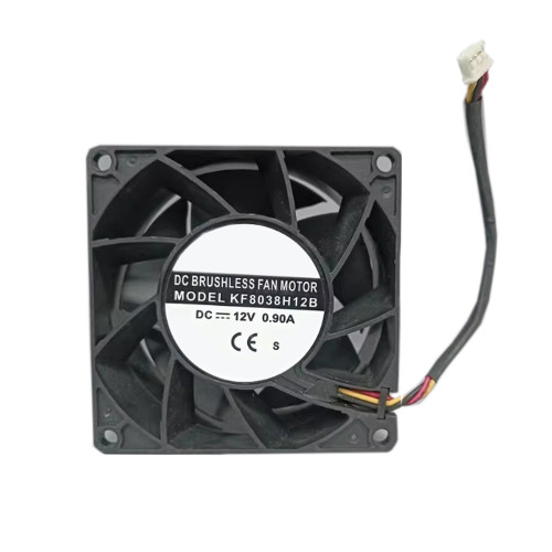 Cooling Fan For SANONDA KF8038H12B DC12V 0.9A 4PIN 4Lines New