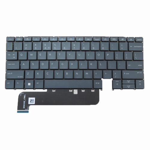 Laptop Keyboard For HP Elite Dragonfly G3 G4 no backlit film United States US Blue New