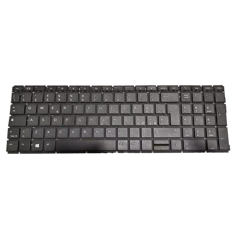 Laptop Keyboard For HP ProBook 450 G6 450 G7 455 G6 455 G7 911100122820-02 Without Frame no Backlit 2 screw posts Italian IT?Black
