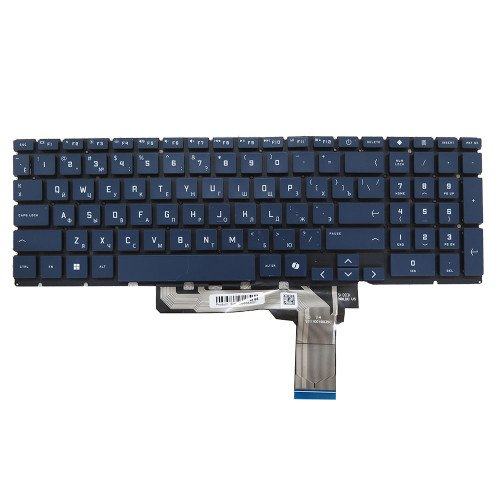Laptop Keyboard For HP Victus 16-S0000 16-R0000 91110019035C no backlit film Russian RU Dark blue