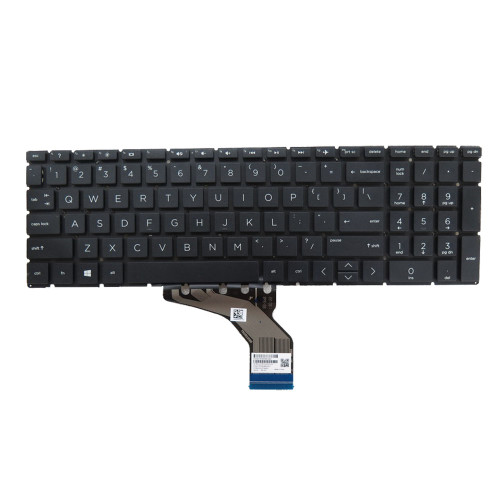 Laptop Keyboard For HP 15-DA0000 15-DB0000 2B-ABK01I610 2B-ABK01I611 Without Backlit United States US Black New