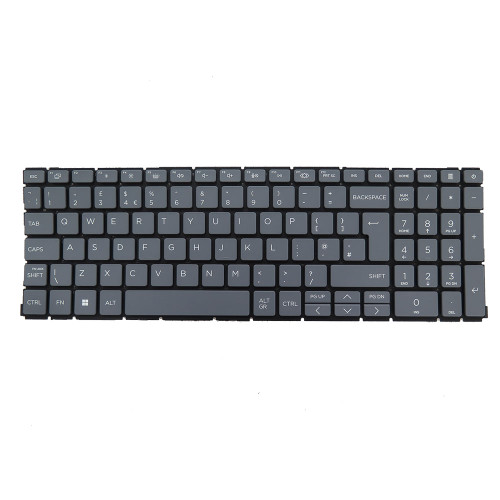 Laptop Keyboard For HP EliteBook 660 G11 665 G11 2H-BESUKQ19511 911100269300 With Backlit United Kingdom UK Gray New
