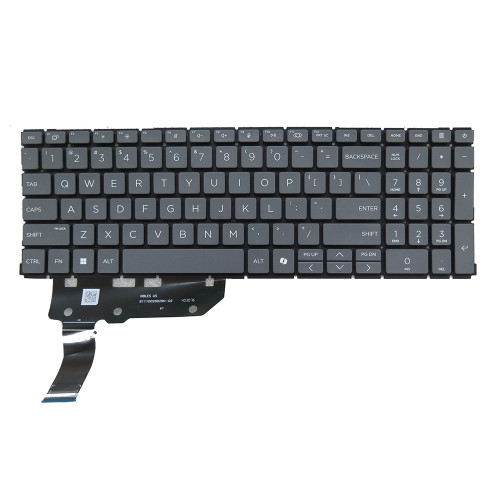 Laptop Keyboard For HP EliteBook 660 G11 665 G11 2H-AESUSQ19511 911100269290 Without Backlit United States US Gray Used