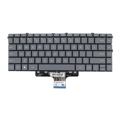 Laptop Keyboard For HP 14-EP0000 14-EM0000 no backlit film United States US Gray