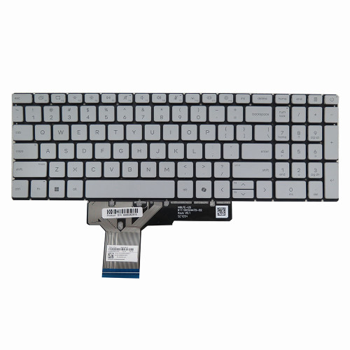Laptop Keyboard For HP 2H-BFEUSHQAK11 911100324470 no backlit film Copilot Key United States US Gray