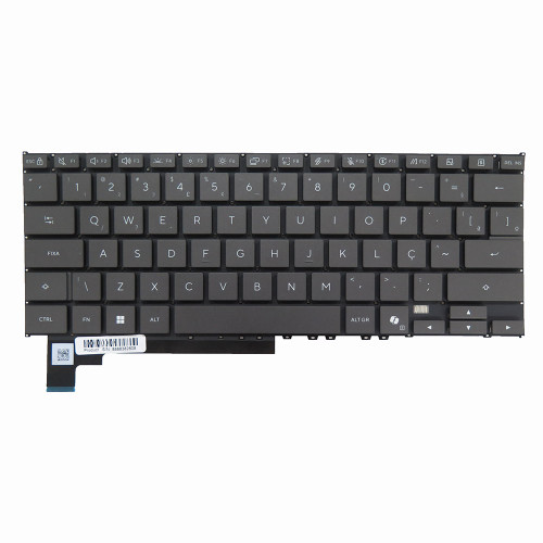Laptop Keyboard For HP 911100326750 911100320030 no backlit film Copilot Key Brazilian BR Gray