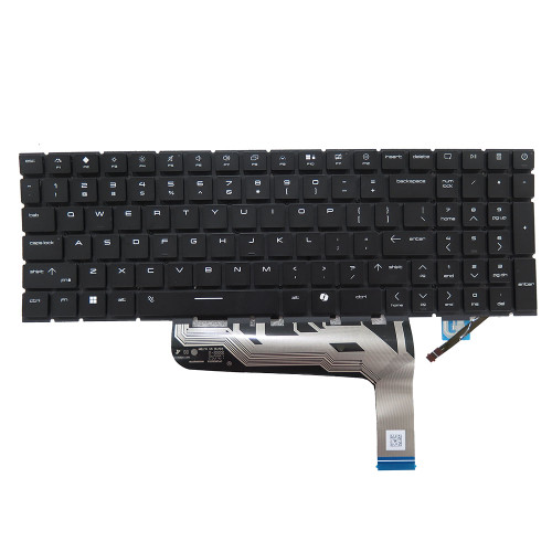 Laptop Keyboard For HP 2H-BFHUSI64211 911100325330 no backlit film Copilot Key United States US Black