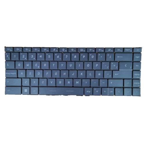 Gray New Laptop No Backlit Keyboard For MSI Summit B15 A11M A11MT Spanish SP No Frame