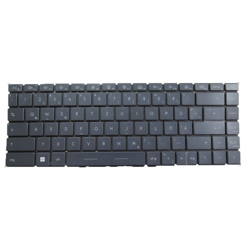 Gray New Laptop No Backlit Keyboard For MSI Summit E14 A11SCS A11SCST German GR No Frame