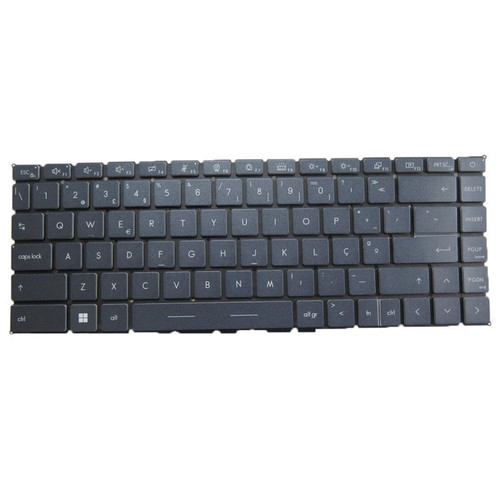 Gray New Laptop No Backlit Keyboard For MSI Prestige 15 A11SB A11SC A11SCS A11SCX A11UC A11UD A11MO A11MOT A12S A12SC A12U A12UC A12UD Portuguese PO No Frame