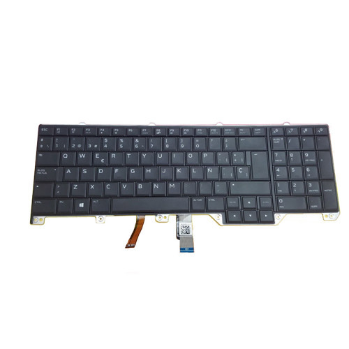 Laptop Keyboard For Alienware 17 R4 05PTHT 5PTHT V155725AK1 Spanish SP Black With Backlit