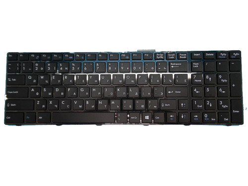 Black New Laptop Keyboard For MSI CR620 CR630 CR650 CR720 A6100 A6200 A6203 A6500 A7200 CX605 CX623 CX705 CX720 FR600 FR620 FR700 FR720 FX603 FX620DX FX700 FX720 Russian RU With Black Frame