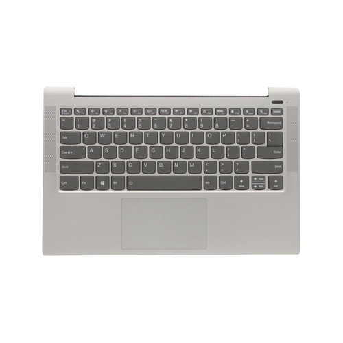 Laptop PalmRest&keyboard For Lenovo IdeaPad 5-14IIL05 English US 5CB0Y88761 With Touchpad Backlight Fingerprint Silver New