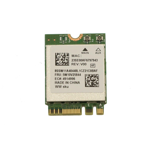 Laptop Wireless Network Card For Lenovo ThinkCentre M75q Gen 2 (Type11JJ,11JK,11JL,11JM) Desktop 5W10V25844 SW11A40448 New