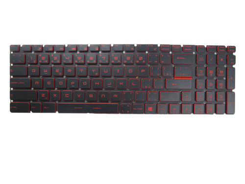 Black New Laptop Backlit Keyboard Red Word For MSI Alpha 15 B5EE B5EEK Czech/Slovakian CS No Frame