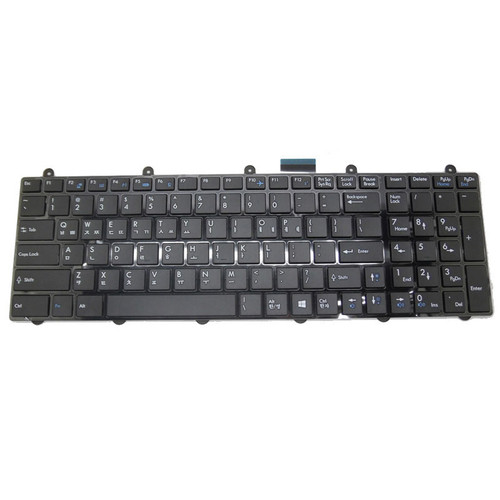 Black New Laptop Keyboard For MSI CR70 GE60 GE70 GP60 GT60 GT70 GX70 WT60 WT70 Korean KR With Black Frame