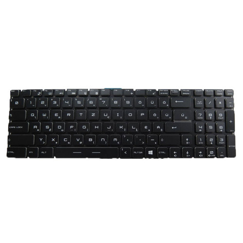 Black New Laptop Per Key Full-Color Backlit Keyboard For MSI GT76 Titan 9SG 9SF 10SF Hungary HU