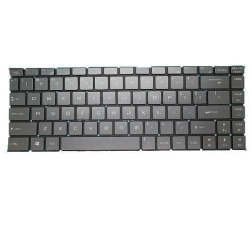 Black New Laptop Red Backlit Keyboard Red Word For MSI Thin A15 B7V B7VE B7VF B7VF-256US B7VF-053XCZ Thailand TI No Frame